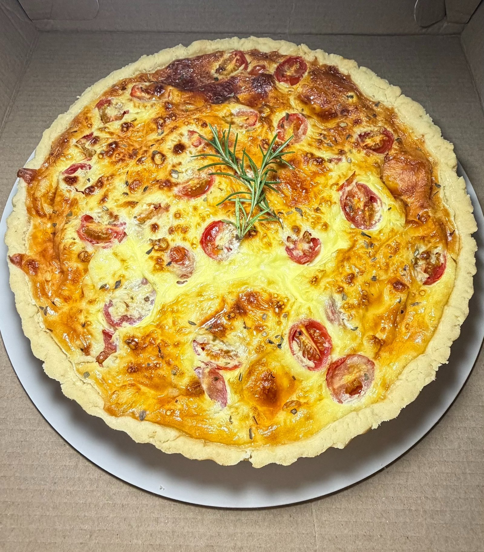 Quiche artesanal DEMEL